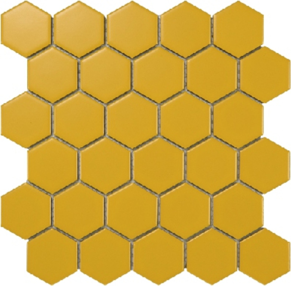 270x285 51x59mm Hexagonal Ceramic mosaic tiles - minimalist Colorful style TQ24-515901-515919