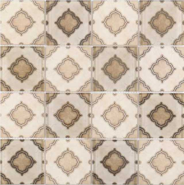 73x73 & 300x300mm Geometric - Patterned High - Temp Inkjet Glass Mosaic Tiles（RTPM183 RTPM184 RTPM185 RTPM186 RTPM187）