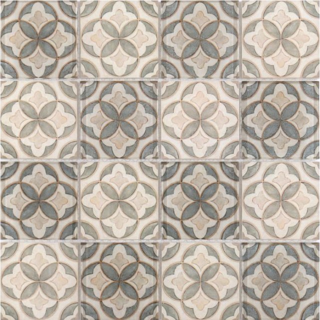 73x73 & 300x300mm Geometric - Patterned High - Temp Inkjet Glass Mosaic Tiles（RTPM183 RTPM184 RTPM185 RTPM186 RTPM187）