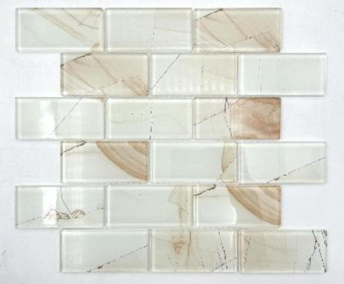48x98 & 300x300mm Marbled - Effect High - Temp Inkjet Glass Mosaic Tiles(RTPM034 RTPMO37 RTPM036 RTPMO89 RTPMO82 RTPMO91 RTPMO90 RTPMO83 RTPMO86 RTPMO84 RTPMO87 RTPMO85 RTPMO88)