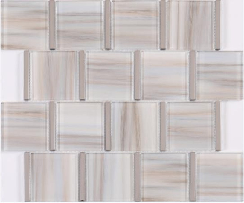 72x72 & 335x295mm Artistic Pattern High - Temp Inkjet Glass Mosaic Tiles(RTPMO11 RTPMO09 RTPMO12 RTPM010)