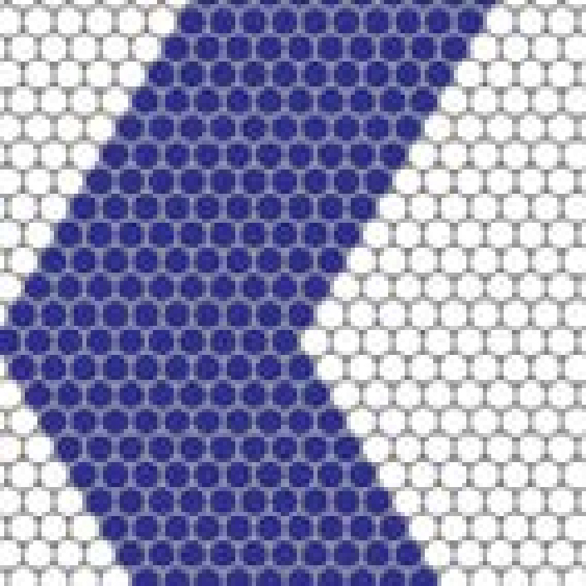 D19mm Color - Blocked Puzzled Mosaic Tiles ( NK72000)