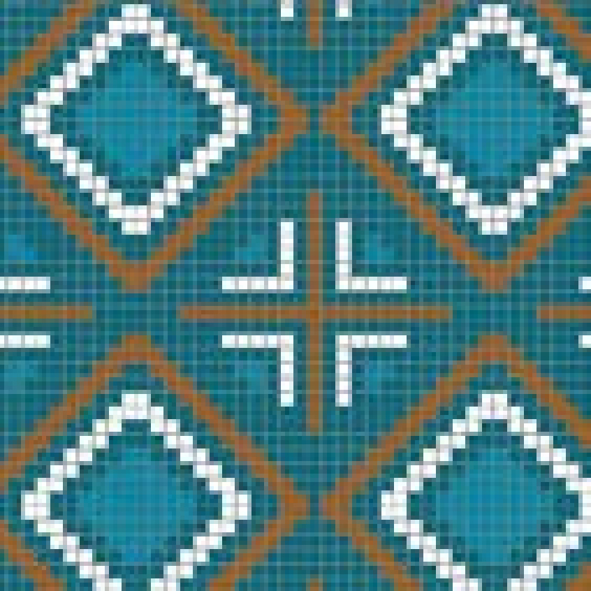 10.5x10.5mm Geometric Pattern Puzzled Mosaic Tiles (NT88308T)