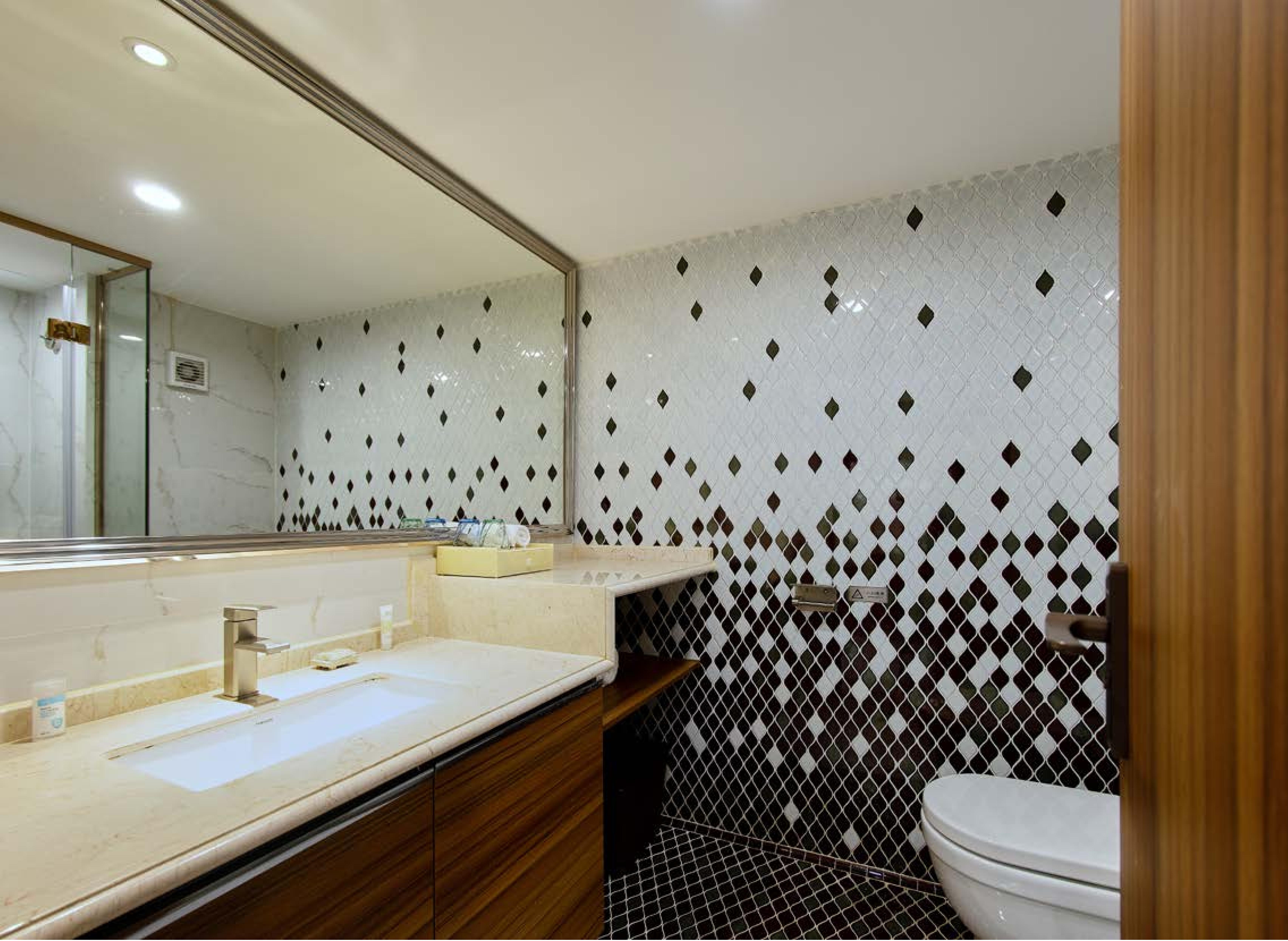 48x86mm Geometric Diamond - Patterned Puzzled Mosaic Tiles (JJDF88276)