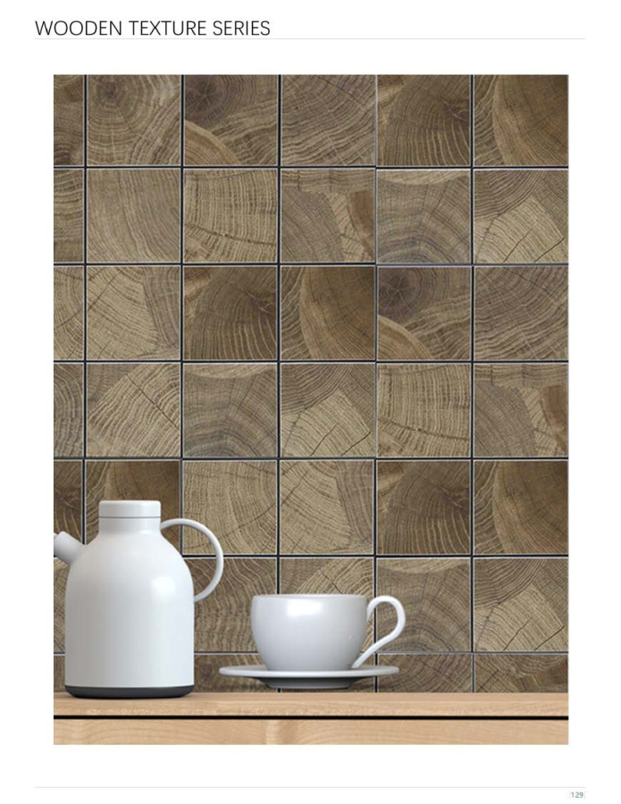 300x300 mm Square - Patchwork Wood - Texture Adhesive Mosaic Tiles (APC - WD7701/7702/7703/7704/7705/7706/7707/7708/7709)