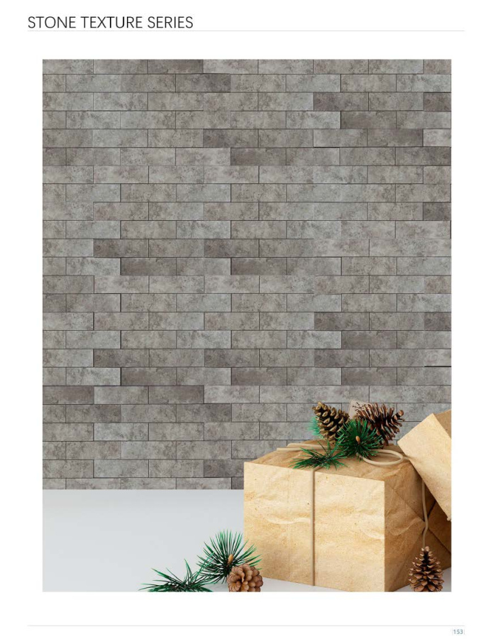 300x300 mm Staggered - Brick Stone - Texture Adhesive Mosaic Tiles (SPC - DM - 1551/1552/1553/1554/1555/1556/1557/1558/1559)
