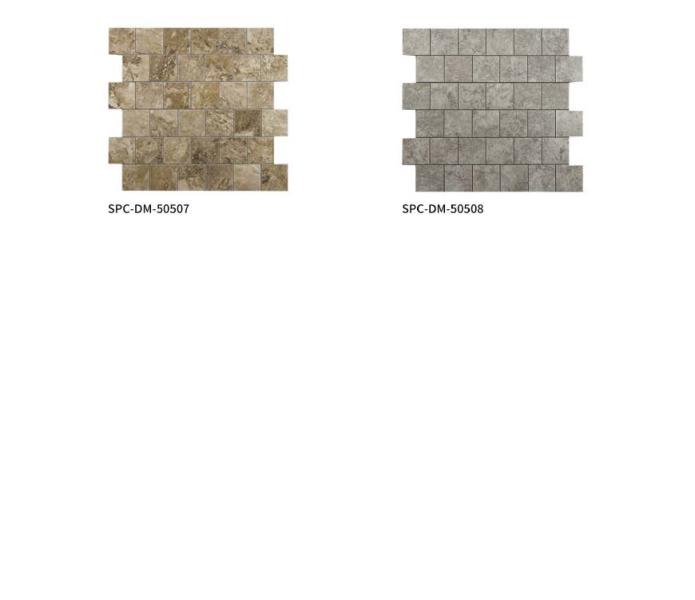 305x305 mm Staggered - Brick Stone - Texture Adhesive Mosaic Tiles (SPC - DM - 50501/50502/50503/50504/50505/50506/50507/50508)