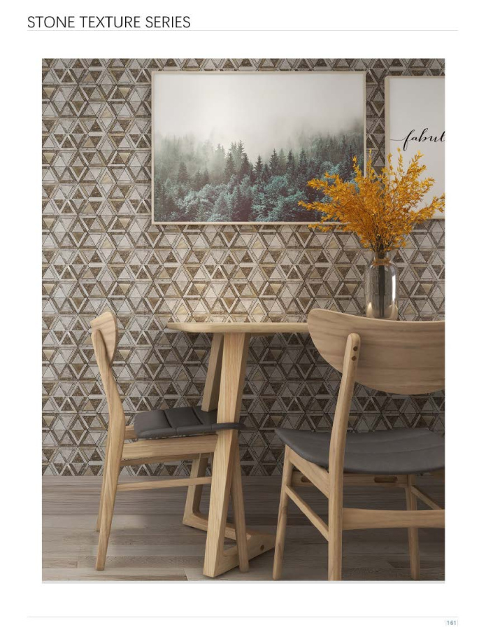 333x288 mm Geometric Triangular - Patchwork Adhesive Mosaic Tiles (SPC - KB - 01/02/03/04/05/06/07/08/09/010/011/012)