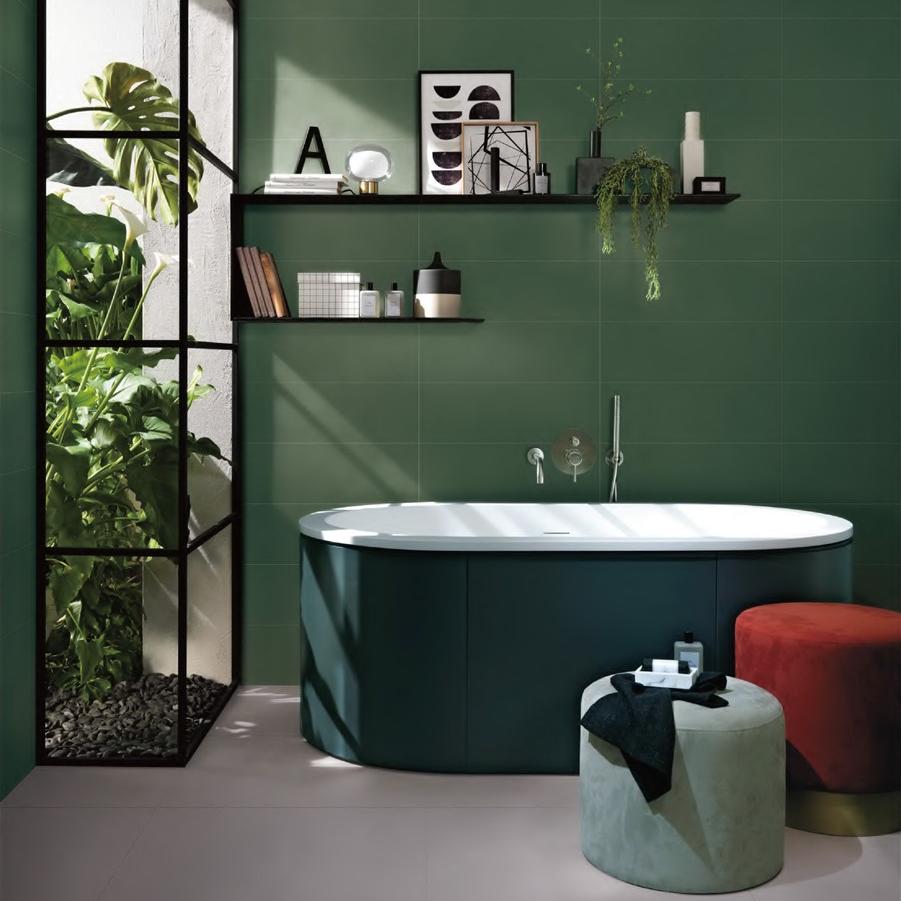 200x600 Solid - Colored Forest Green Tiles TQ07-C2612