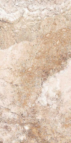 600x1200 mm Flexible Stone - Texture Tile (Natural Travertine Aesthetic)