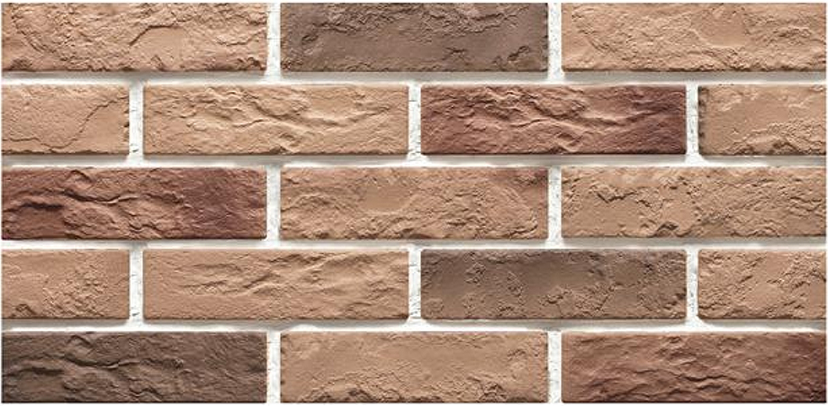 60x230mm Textured Cultural Brick Tiles Color - Changing Kiln Series（8601-8620）