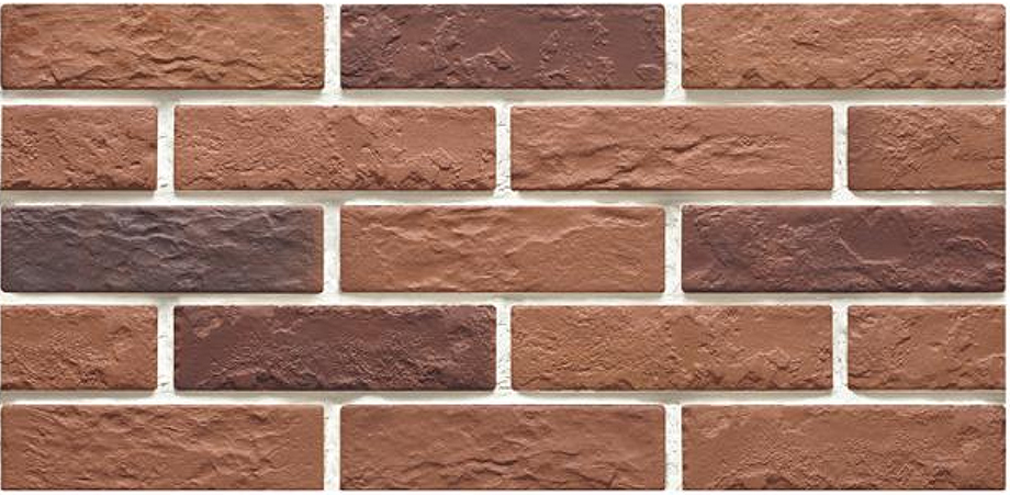 60x230mm Textured Cultural Brick Tiles Color - Changing Kiln Series（8601-8620）