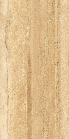600x1200 mm Flexible Travertine - Texture Warm Beige Tile