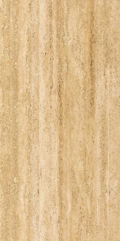 600x1200 mm Flexible Travertine - Texture Warm Beige Tile