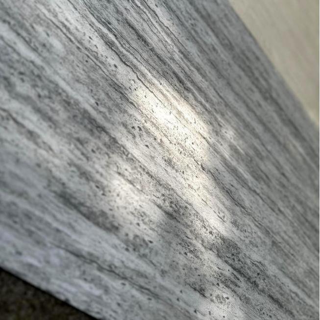 600x1200 mm Flexible Rough - Stone Texture Dark Gray Tile