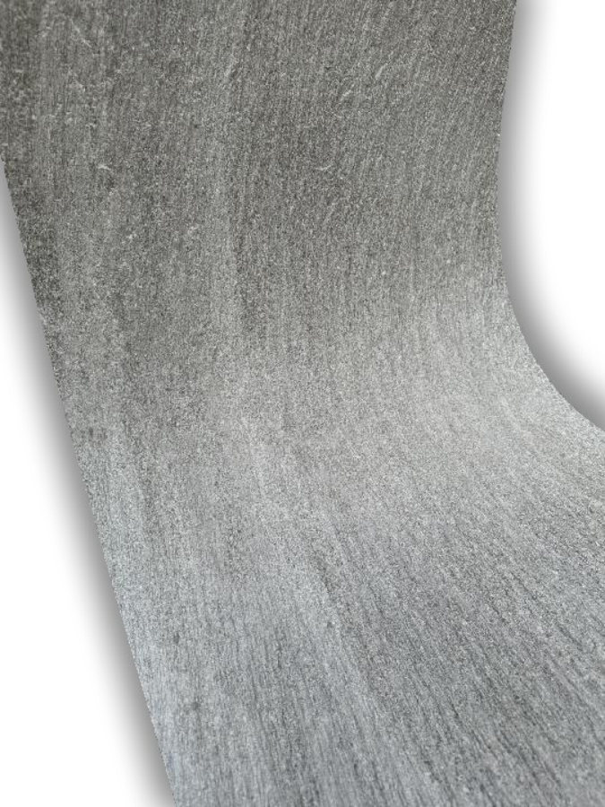 600x1200 mm Flexible Rough - Stone Texture Dark Gray Tile