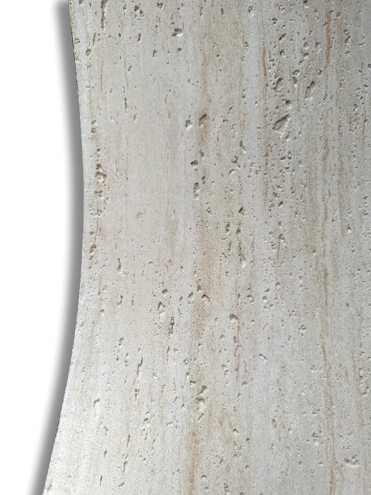 600x1200 mm Flexible Rough - Stone Texture Dark Gray Tile