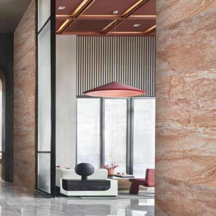 1200x3000/600x3000/600x1500/600x1000 mm Flexible Dolomitic Travertine - Texture Tiles