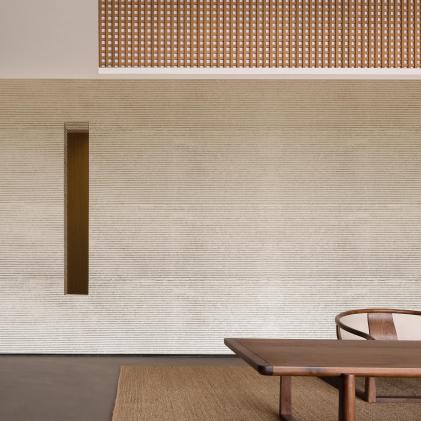 1200x3000/600x3000/600x1500/600x1000 mm Flexible Round Line Stone - Texture Tiles