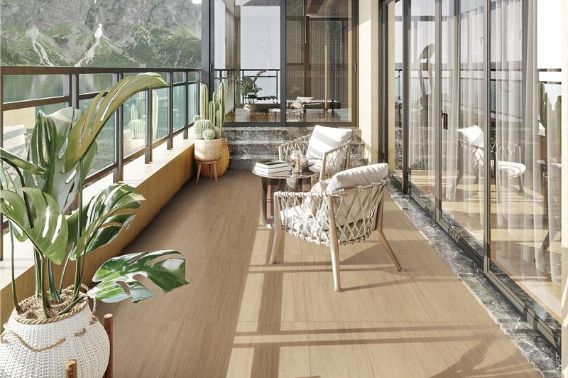 800x800mm & 600x600mm Modern Wood - Grain Textured Tiles | Models: 80K18, 60K18