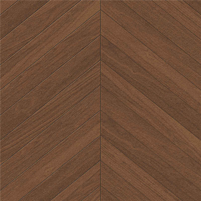 800x800mm & 600x600mm Herringbone Wood - Grain Textured Tiles | Models: 80K43, 60K43