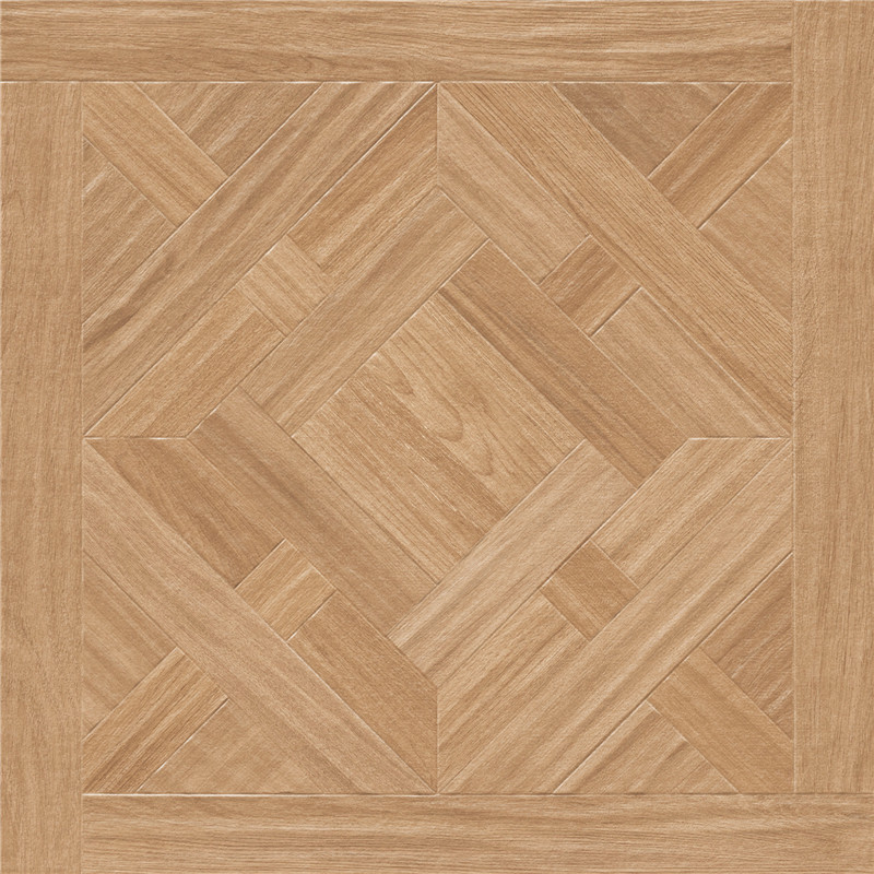 800x800mm & 600x600mm Geometric Wood - Grain Patterned Tiles | Models: 80K51, 60K51