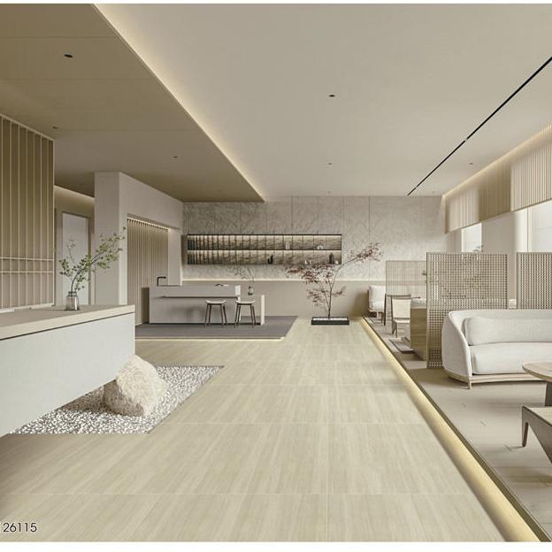 600x1200mm Wood - Grain Textured Tiles | Model: 126115