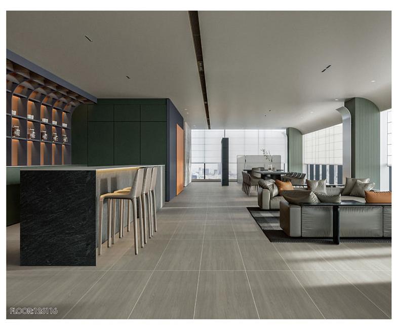 600x1200mm Wood - Grain Textured Tiles | Model: 126116