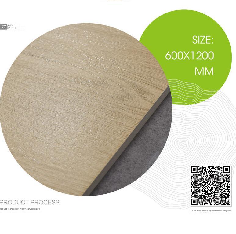 600x1200mm Carved Wood - Grain Tiles | Model: 126117