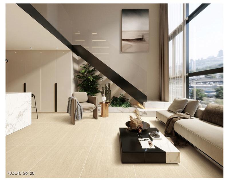 600x1200mm Carved Wood - Grain Textured Tiles | Model: 126120