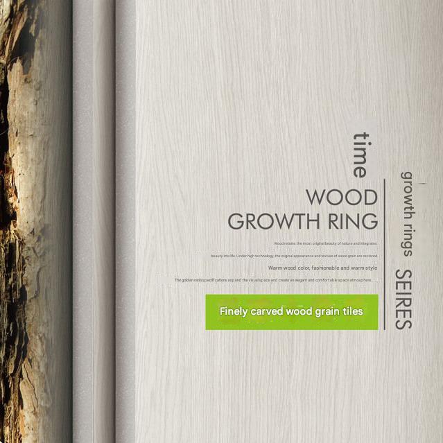 600x1200mm Light Wood - Grain Carved Texture Tiles | Model: 126121