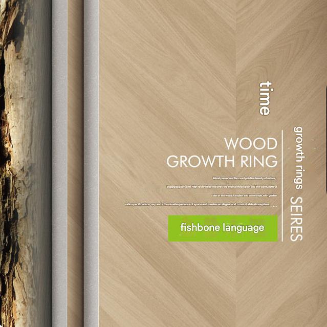 600x1200mm Light - Tone Herringbone Wood - Pattern Tiles | Model: 126125
