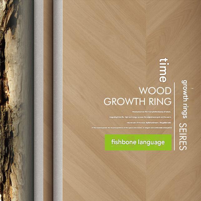 600x1200mm Light - Tone Herringbone Wood - Pattern Tiles | Model: 126126