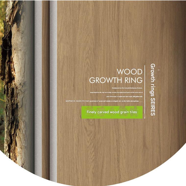 600x1200mm Carved Wood - Grain Tiles in Warm Brown | Model: 126128