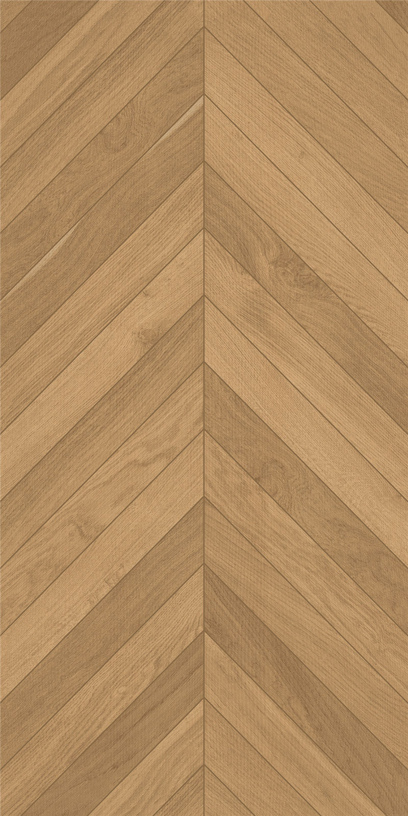 600x1200mm Light Brown Herringbone Wood - Grain Tiles | Model: 126133