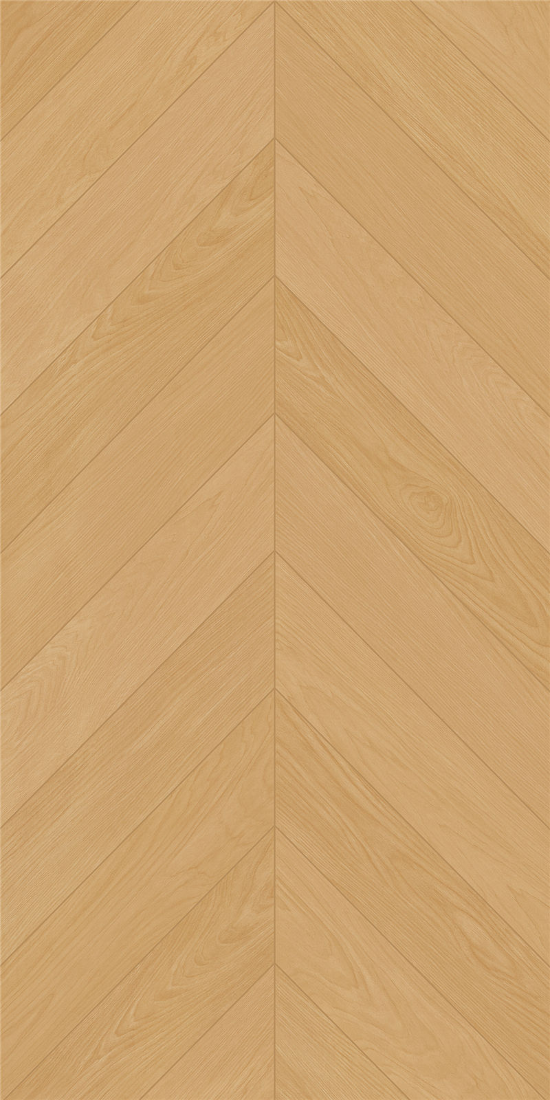 600x1200mm Light Brown Herringbone Wood - Grain Tiles | Model: 126136