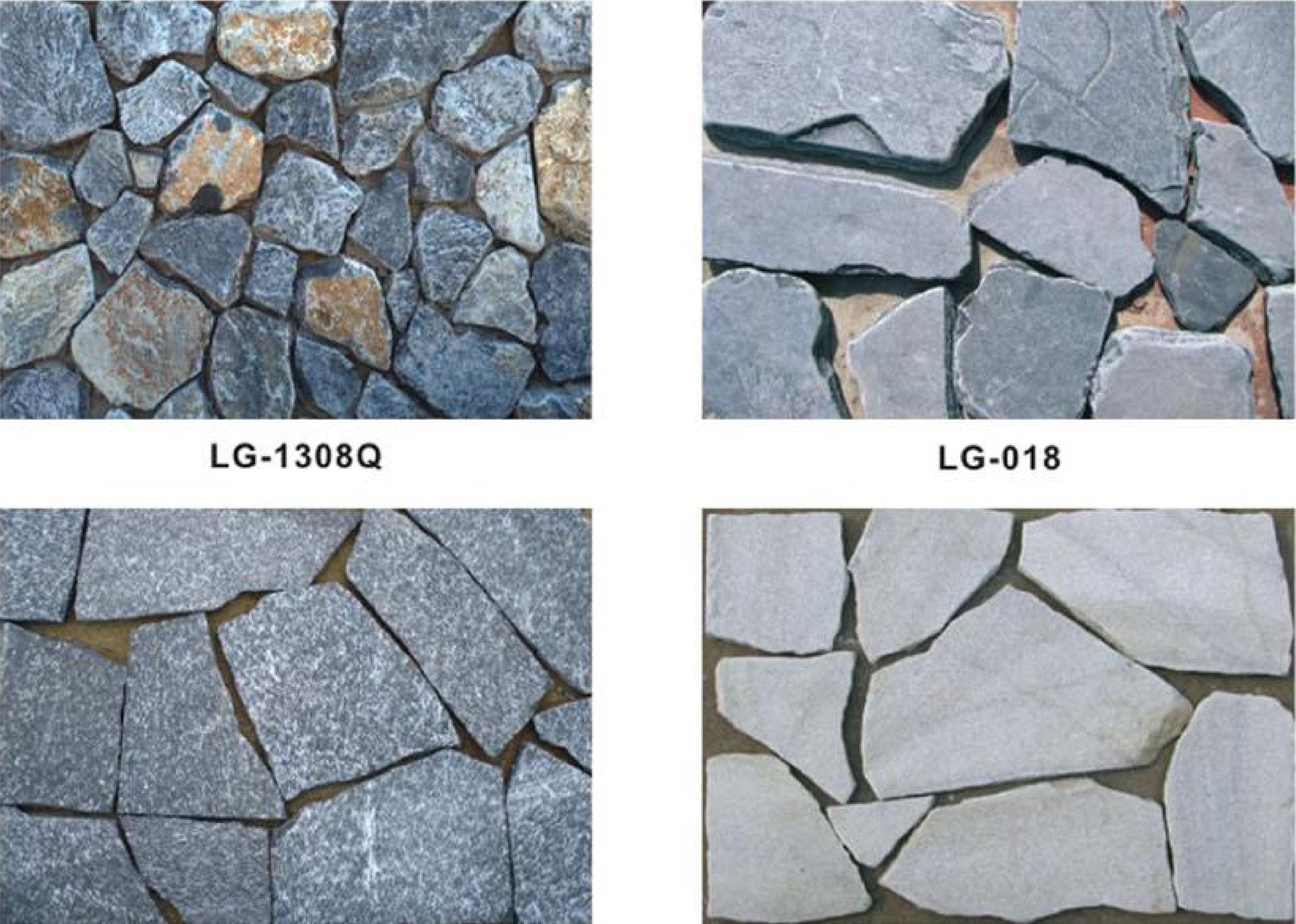 Assorted - Size Loose Stone Veneers, Models: TQ18-LG - 1308L, LG - 1308G, LG - 014J, LG - 1308D, LG - 1308C, LG - 1308E, LG - 1805, LG - 1308A, L - 1120, L - 1806, LG - 1800, LG - 1804, LG - 1308Q, LG - 018, L - 1308D - F, L - 1308E - F