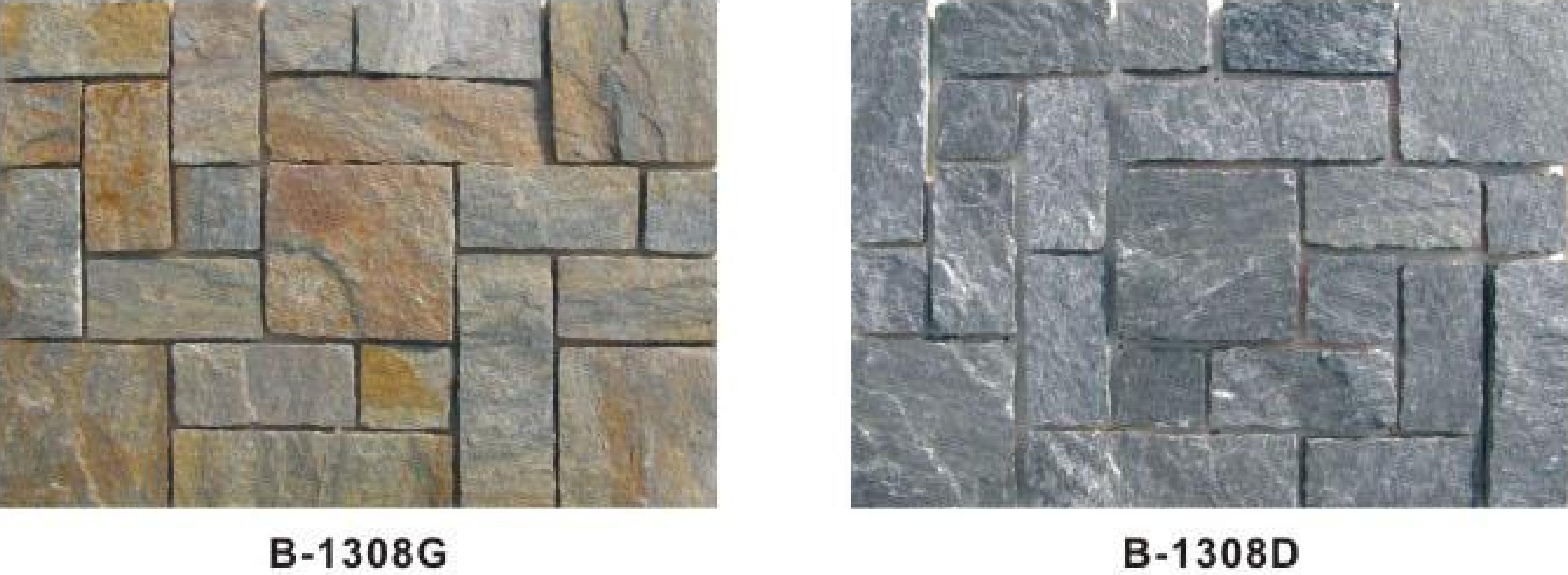 Assorted - Size Loose Stone Veneers, Models: TQ18-B - 1308A, B - 1308G, B - 1308D, B - SLL, B - 1308Y