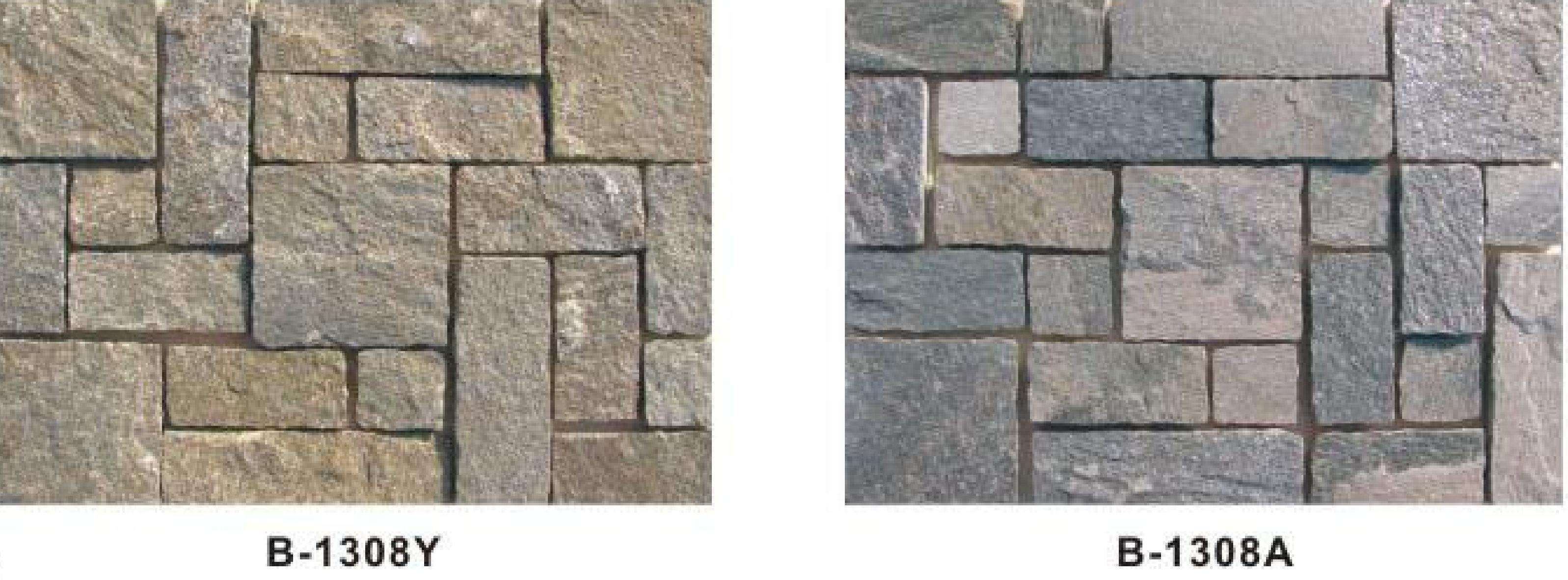 Assorted - Size Loose Stone Veneers, Models: TQ18-B - 1308A, B - 1308G, B - 1308D, B - SLL, B - 1308Y
