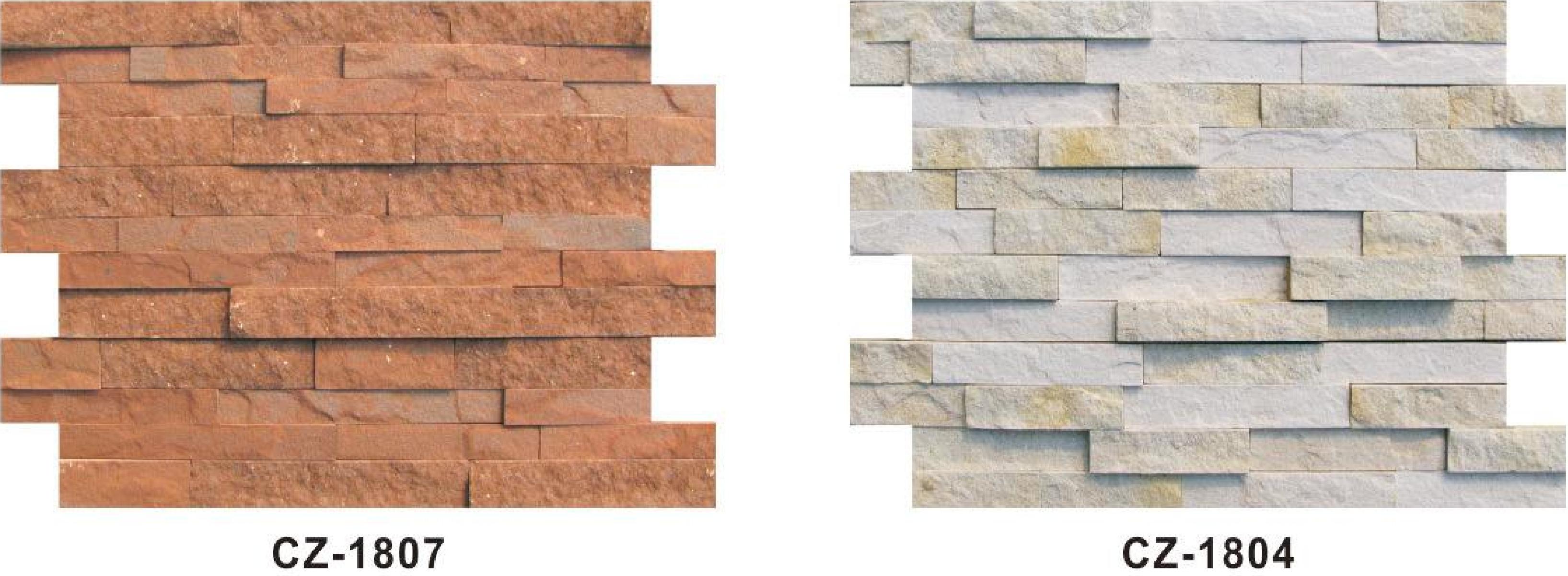 150×550mm & 150×600mm Loose Stone Veneers, Models:TQ18- TQ18-CZ-1807, CZ-1804, CZ-1808, CR-1308D, CR-1308X
