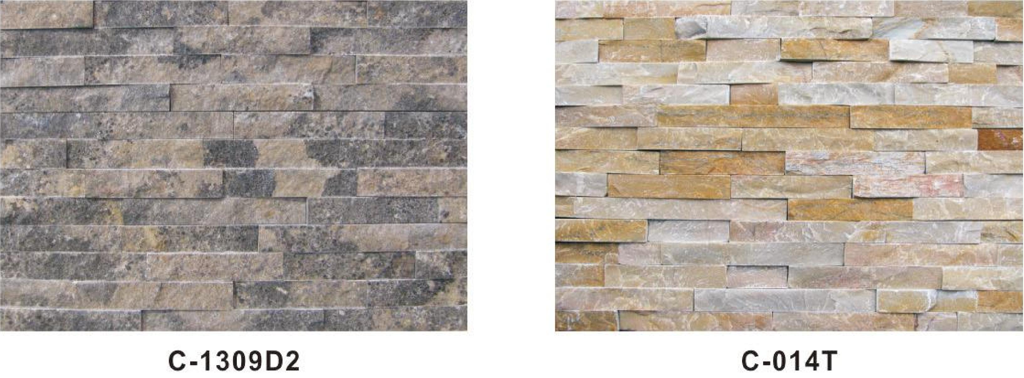 150×600mm Classic Ledgestone, Models: TQ18-C-1308LX, C-CYL, C-1309D2, C-014T, C-1309Y