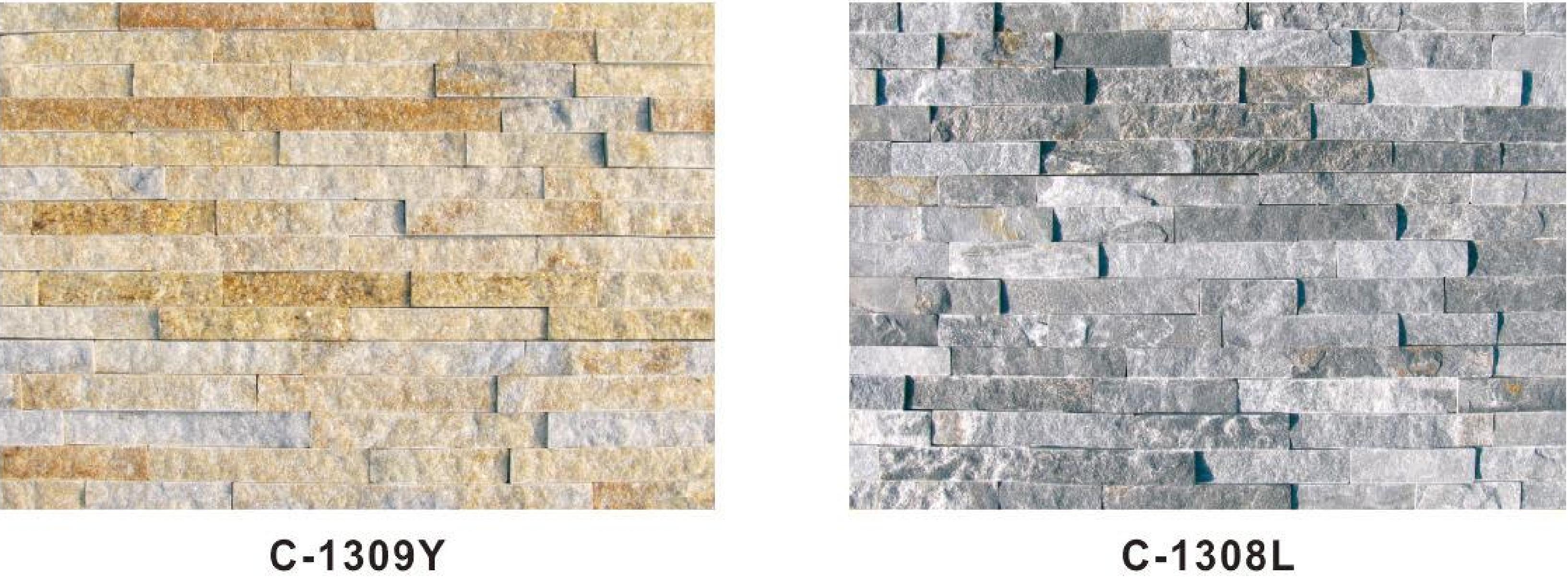 150×600mm Classic Ledgestone, Models: TQ18-C-1308LX, C-CYL, C-1309D2, C-014T, C-1309Y