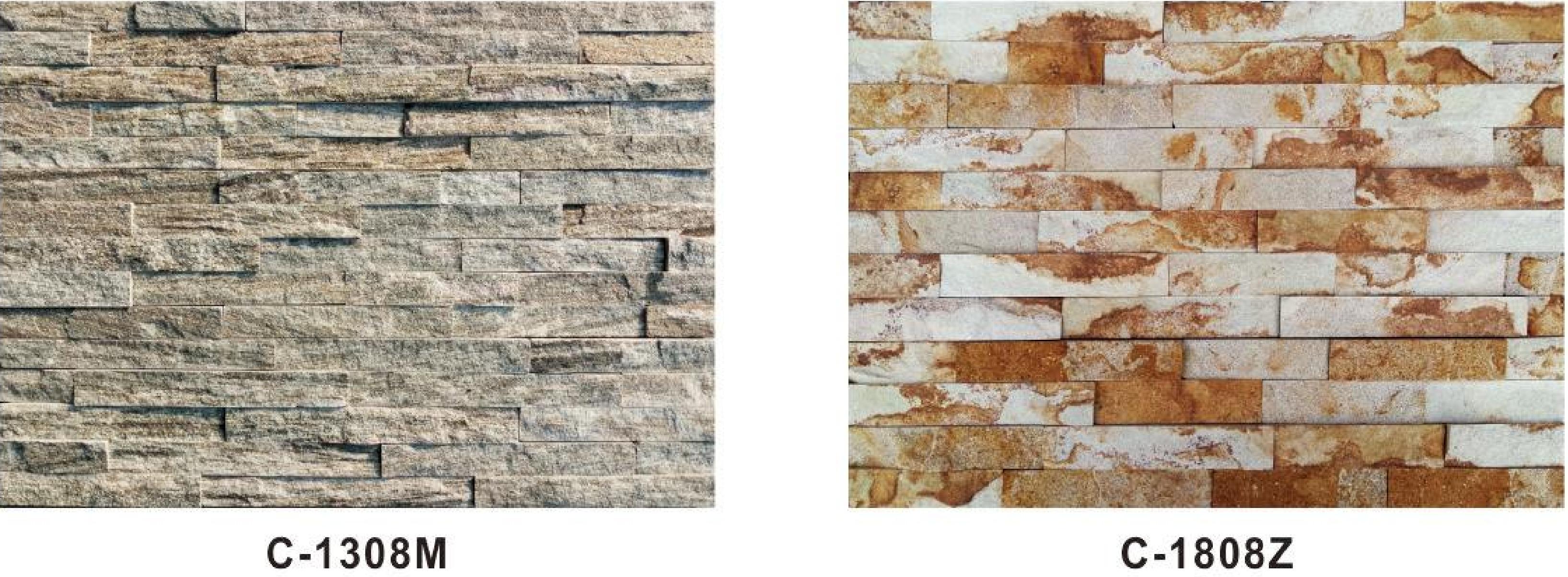 Classic Ledgestone Series, Sizes Vary, Models: TQ18-C - 1308M, C - 1808Z, C - 1308G, C - SLL, C - 1808Y