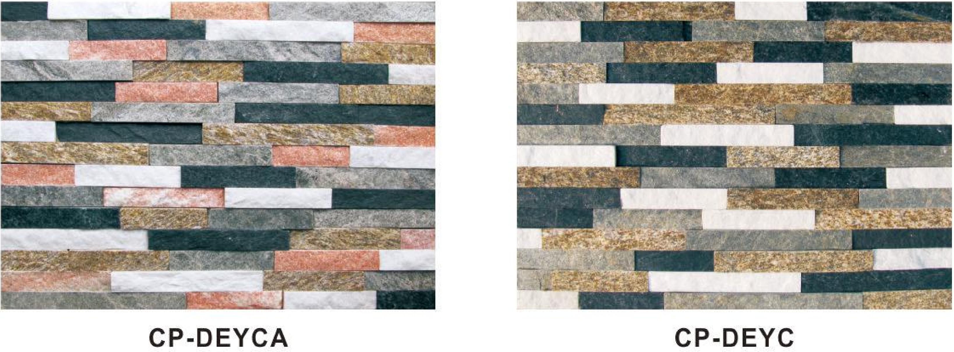 150×600mm Mixed Strips Stone Veneers, Models: TQ18-CP - DEYCA, CP - DEYC, CP - LEC, CP - DEC, CP - 1308LY