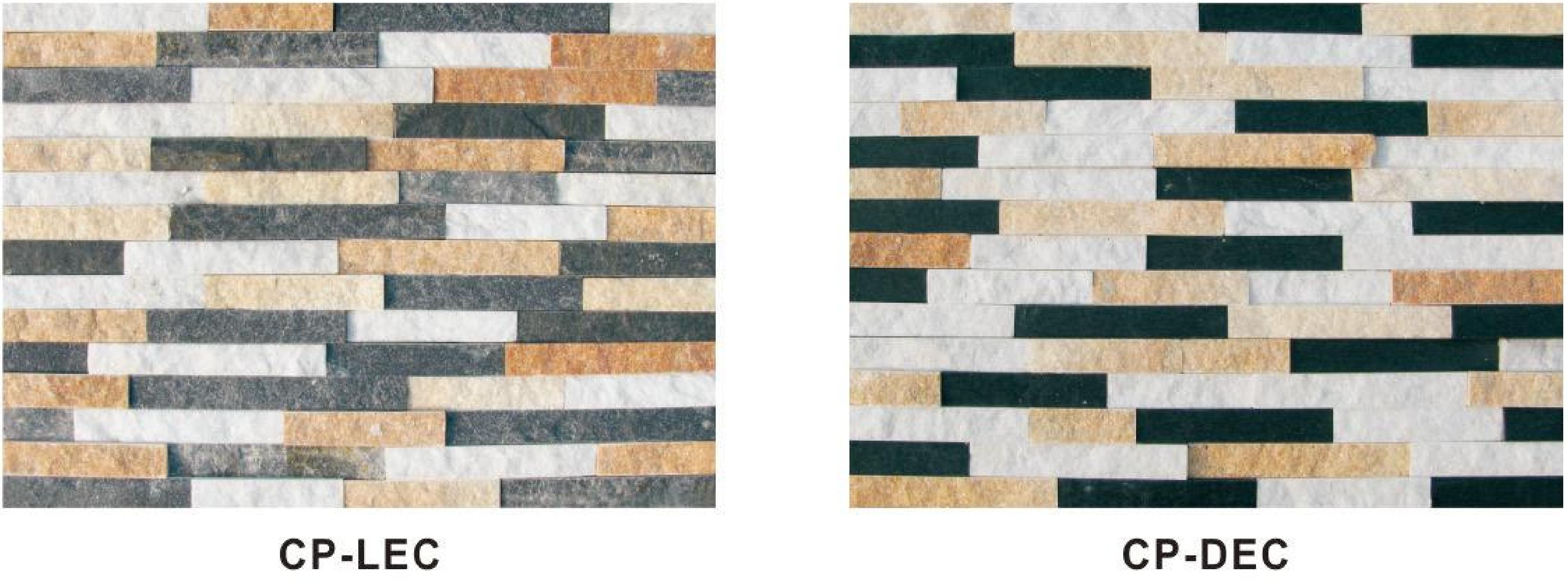 150×600mm Mixed Strips Stone Veneers, Models: TQ18-CP - DEYCA, CP - DEYC, CP - LEC, CP - DEC, CP - 1308LY