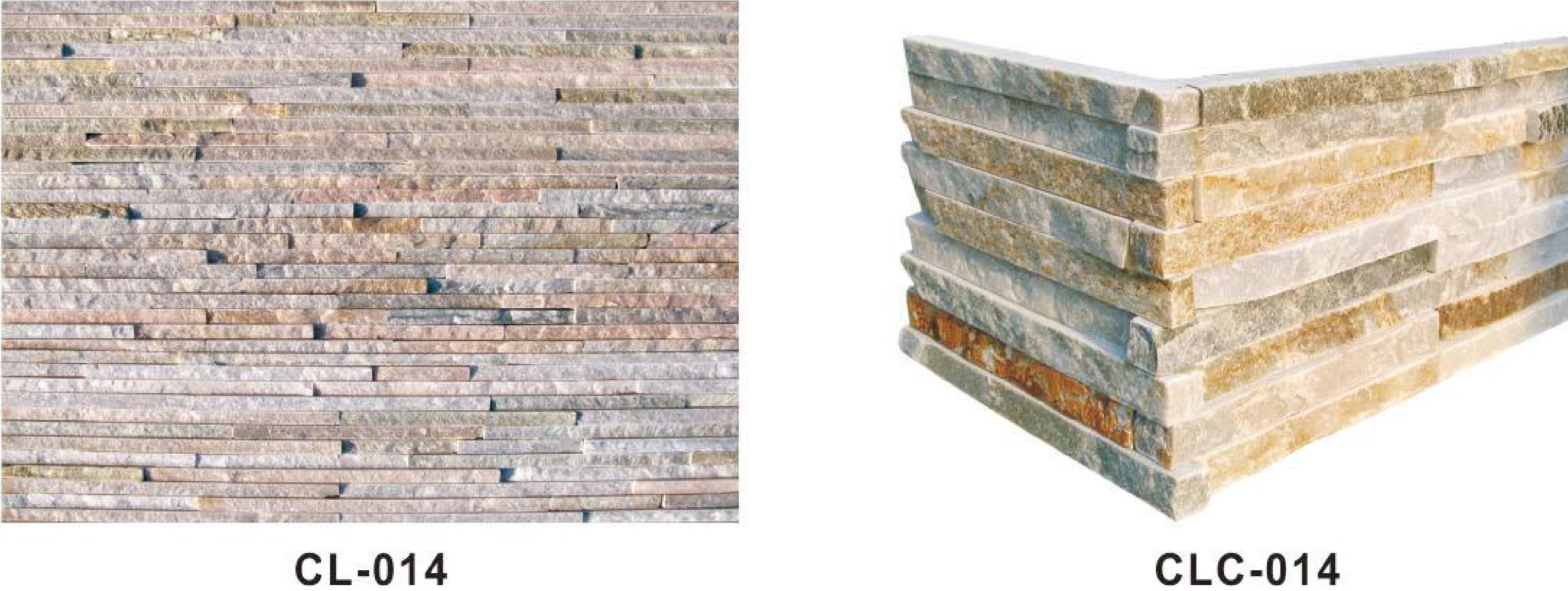 150×600mm waterfall stone, natural stone veneer, multi - color stone cladding, exterior wall decor, textured stone TQ18-CL-014 CLC-014
