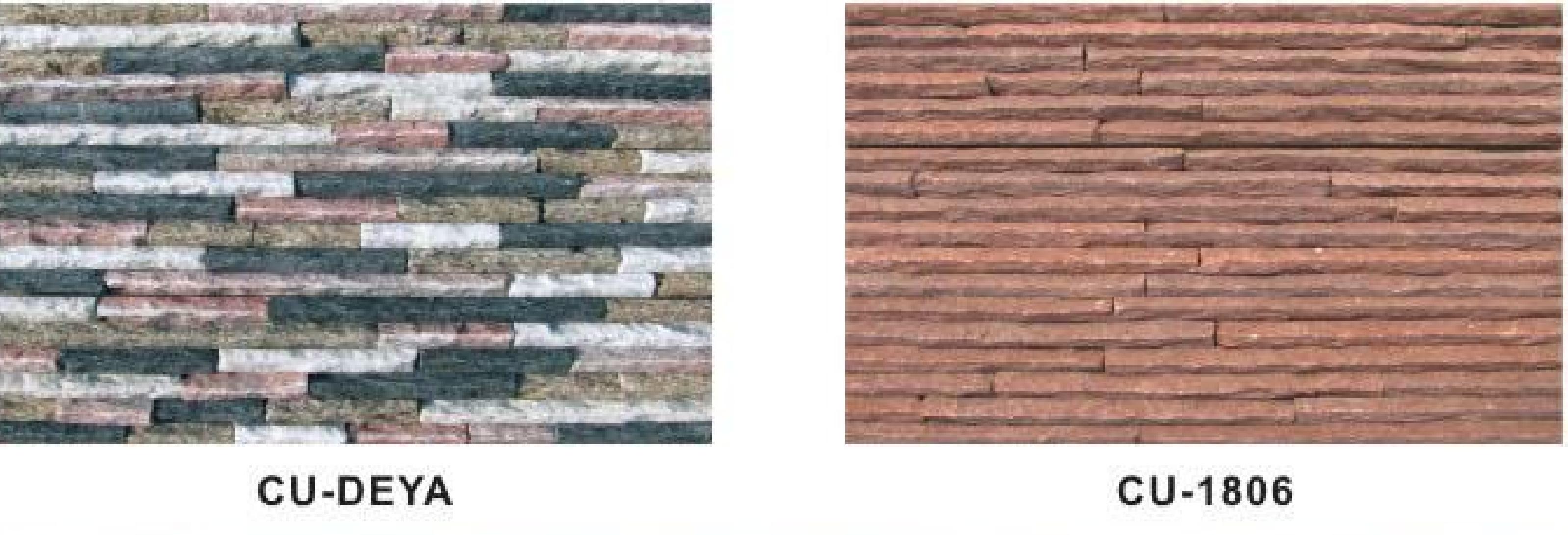 150×600mm Peak Stone & Assorted Quartzite, Models: TQ18-CU - HYL, CU - 1308E, CU - 1308D, 1308D - F, 1308H - F