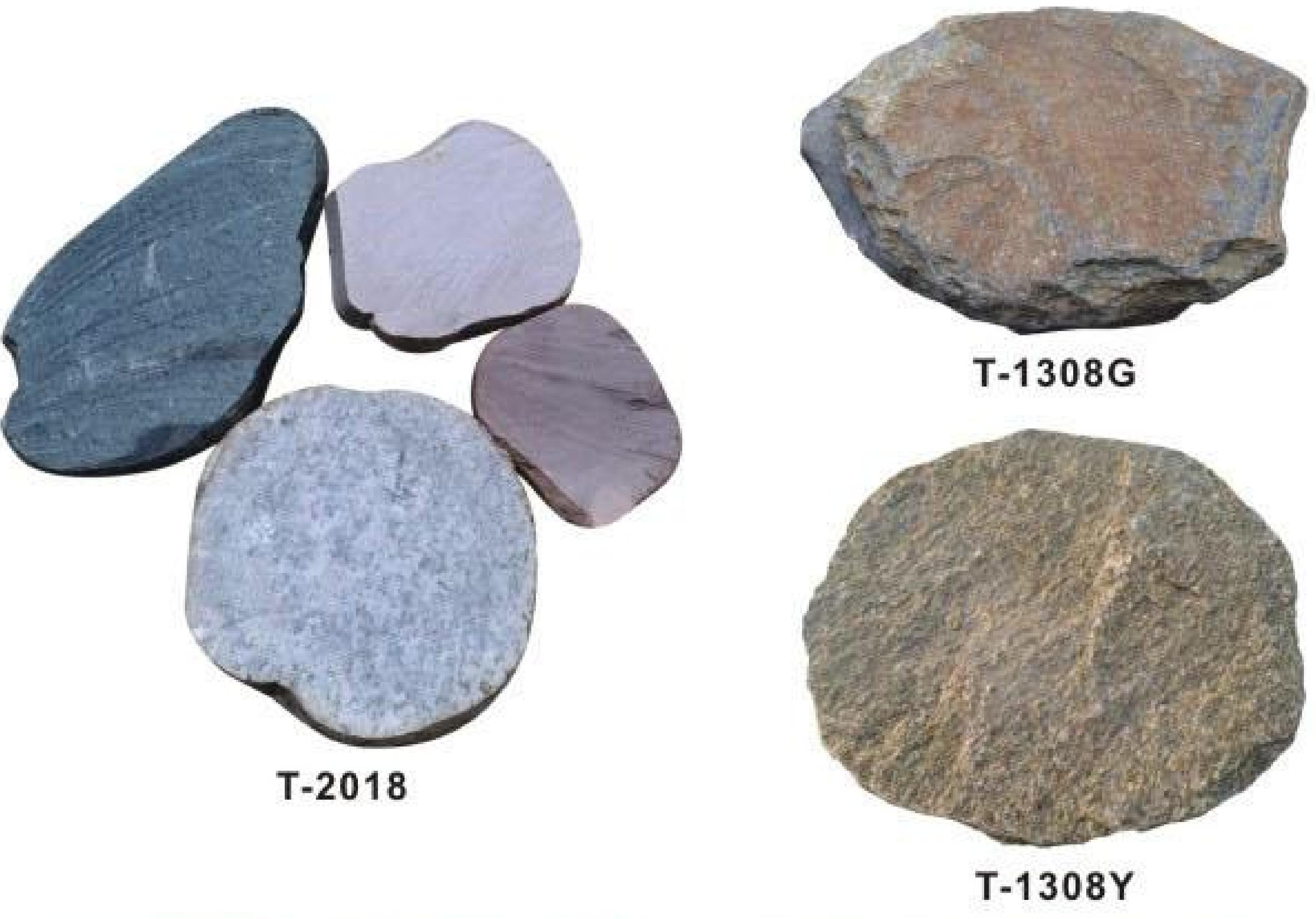 Assorted - Size Tumble & Man - made Stones, Models: TQ18-T - 1308G, T - 2018, T - 1308Y, M - 001, M - 002