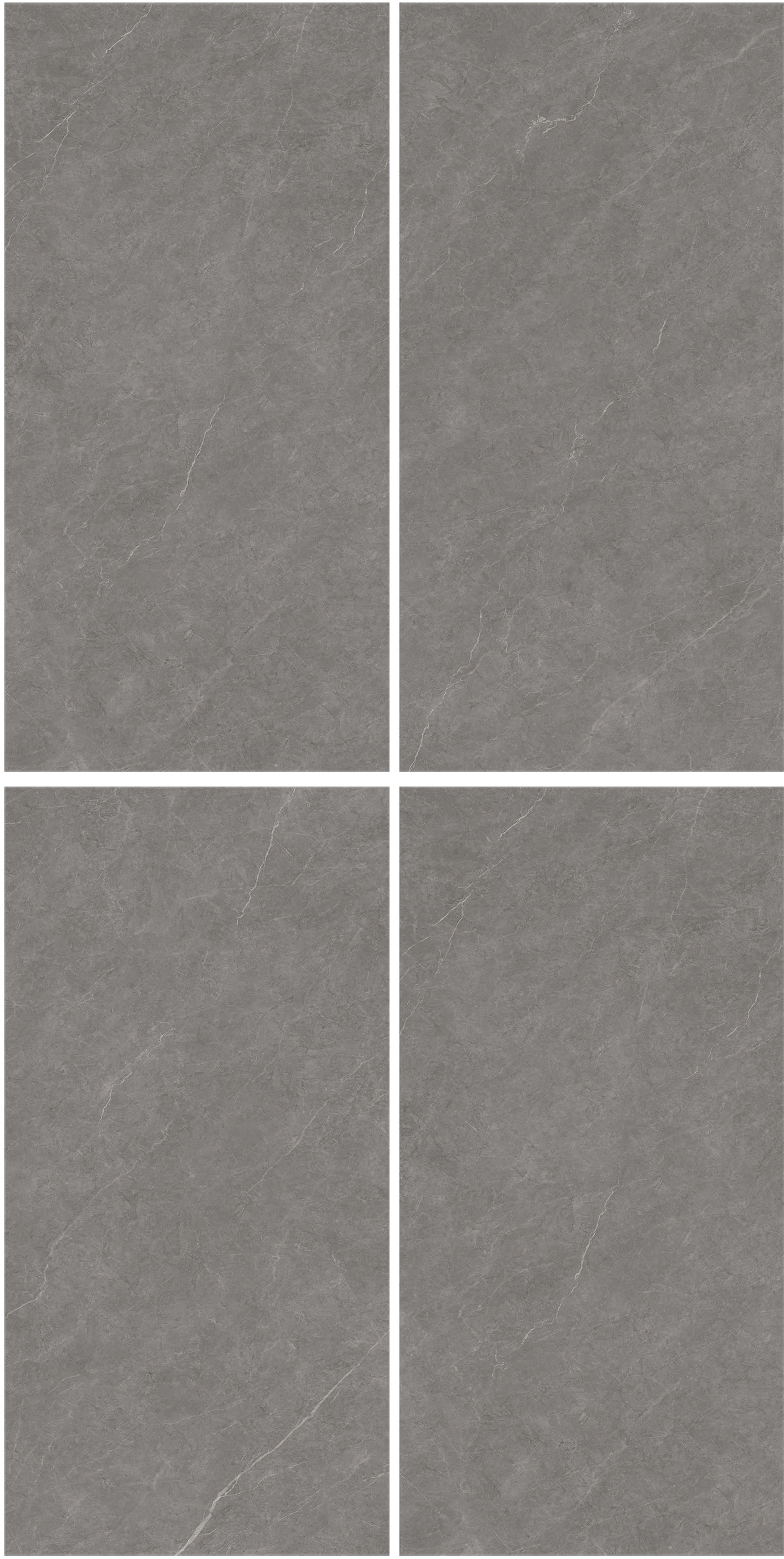 60×120cm Gray Marble - Effect Glossy Tile, Model: TQ01 - RS - P1318