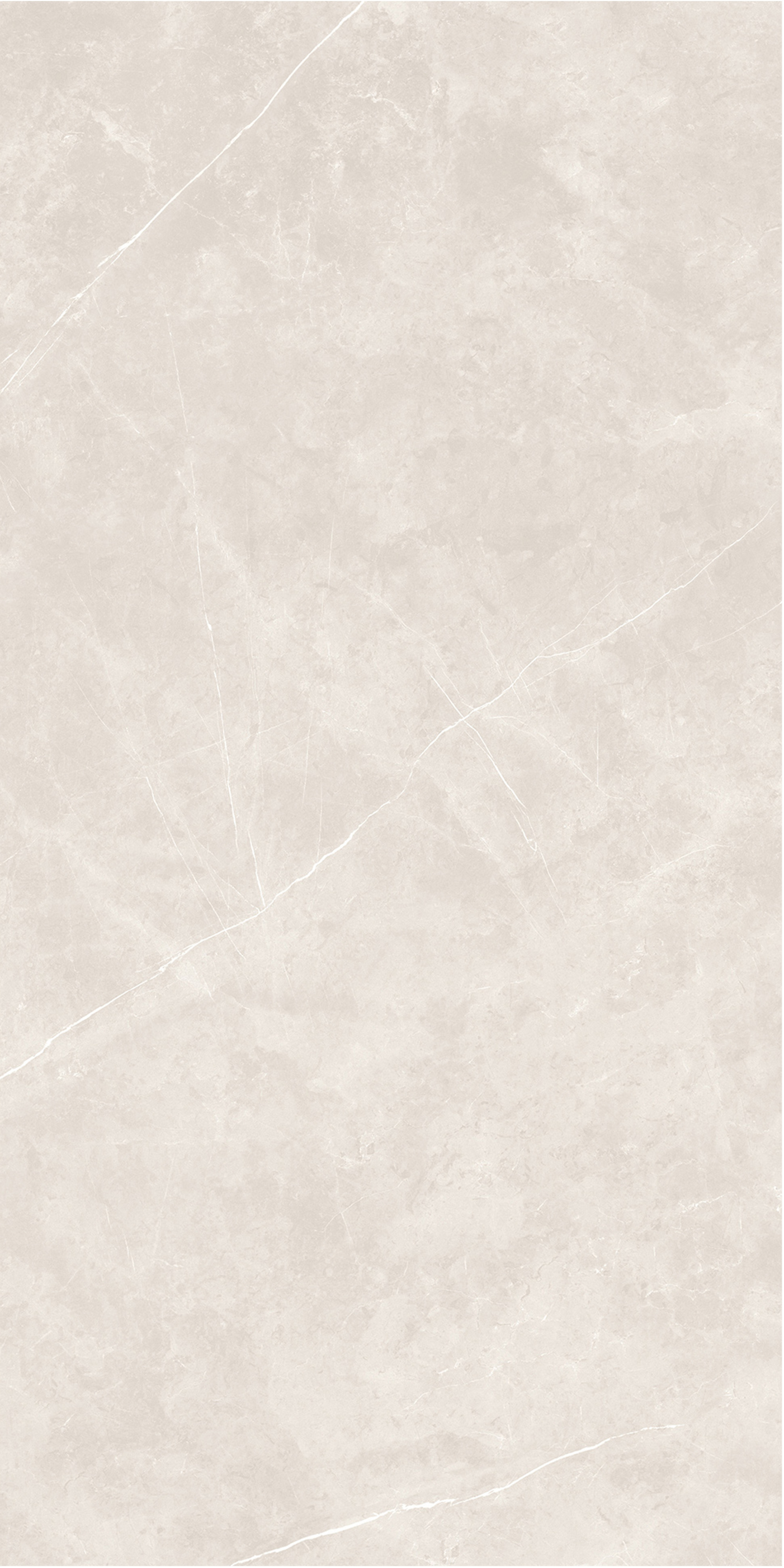 60×120cm Light Beige Marble - Effect Glossy Tile, Model: TQ01 - RS - 010P